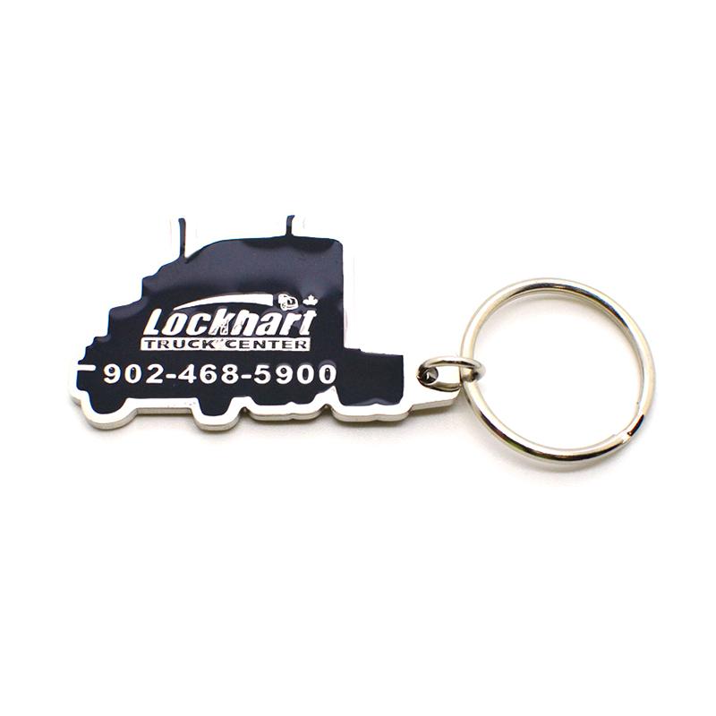 Artigifts Keychain Supplier Custom Enamel Metal Truck Keychain