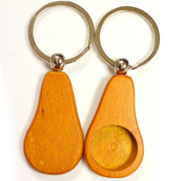 Artigifts Keyring Factory Custom Bulk Cheap Blank Wooden Key Holder