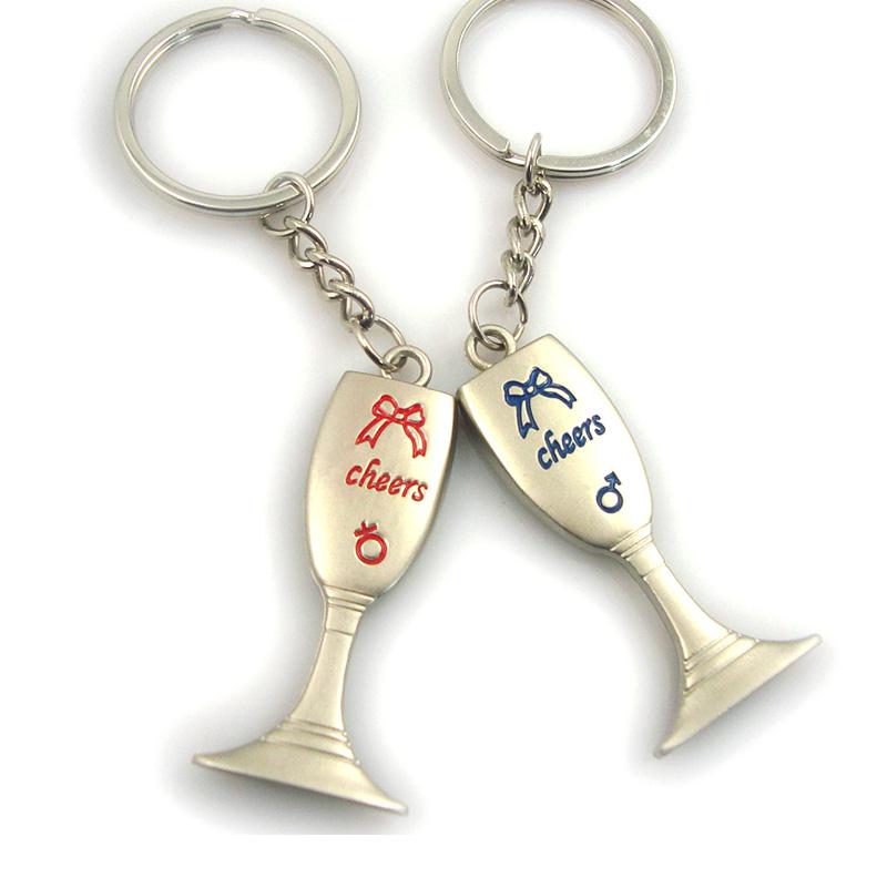 Customized Bulk Couple Key Chain Tiny Spoon Keyring Wholesale Uk
