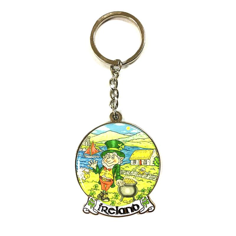 Metal Keychain Factory Custom Wholesale Epoxy Key Chains