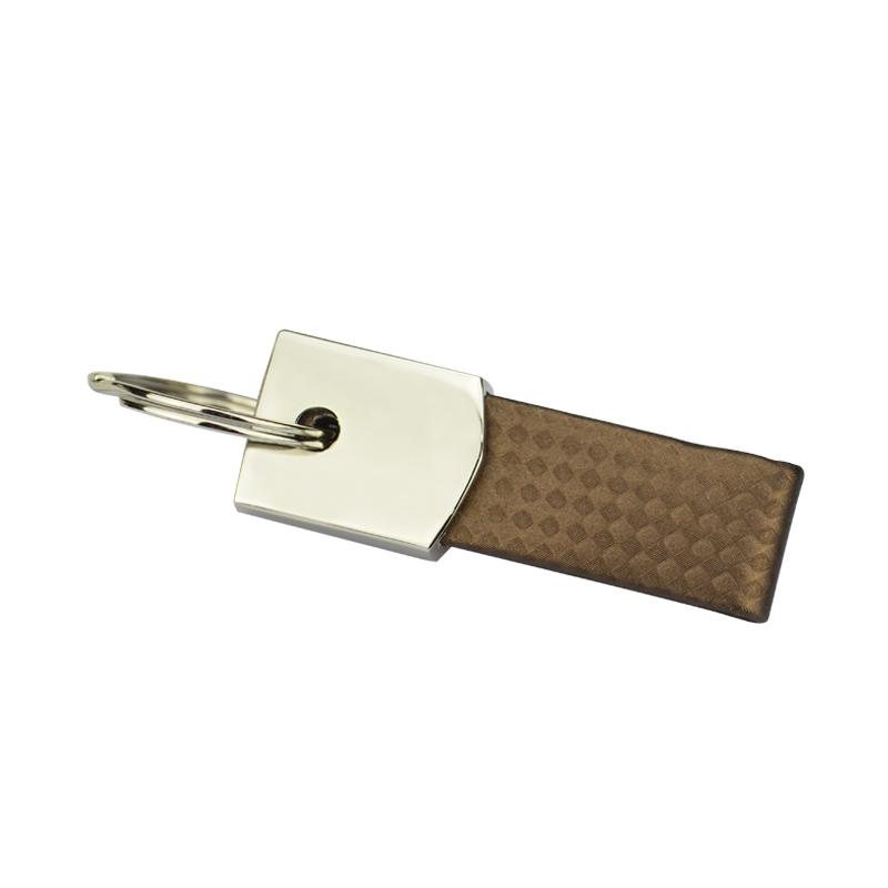 Leather Keyring Maker Free Sample Custom Keychain Small Quantities