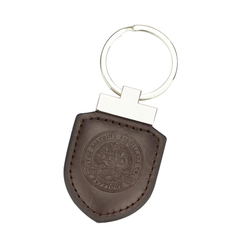 Wholesale Keychain Custom Bulk Pu Genuine Leather Keychain