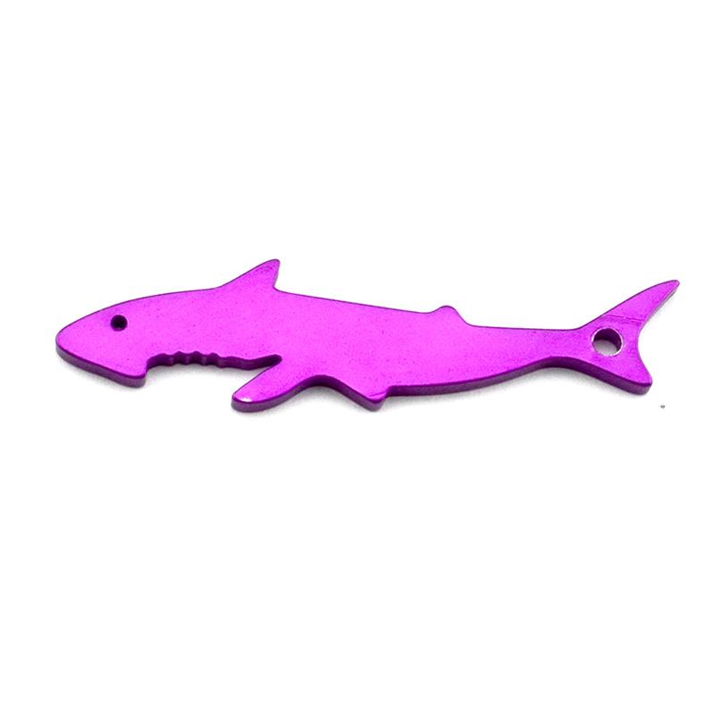 Wholesale Keychain Custom Fish Shape Bottle Wine Opener Keychain