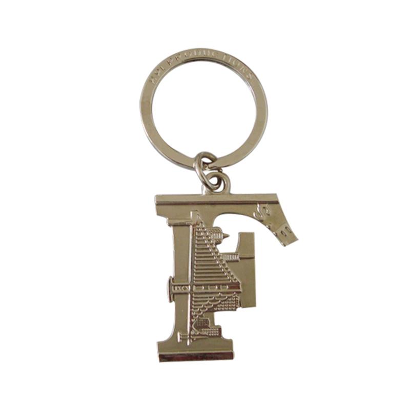 Alphabet Key Chain Maker Custom Metal S Letter Keychain Wholesale