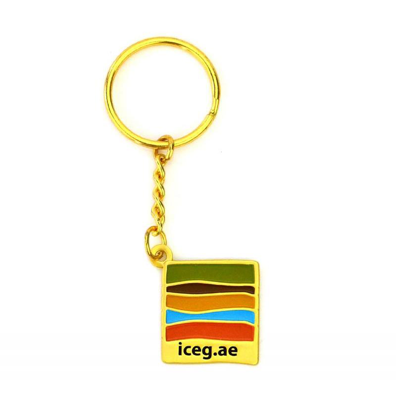 Keyring Maker Custom Double Side Logo Metal Sublimation Key Chain