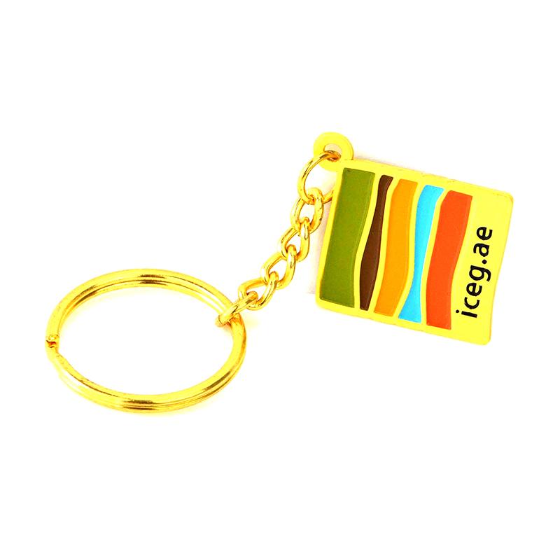 Keyring Maker Custom Double Side Logo Metal Sublimation Key Chain