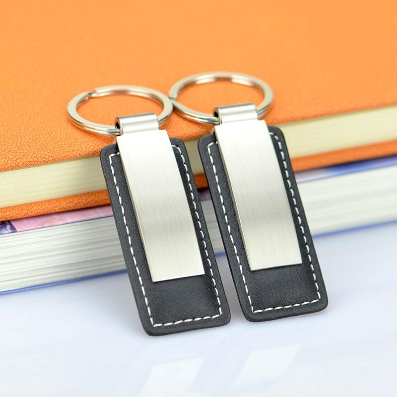 Artigifts Wholesale Keychains Custom Metal And Leather Key Chain