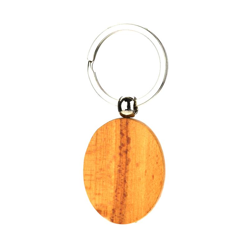 Customized Design Your Own Engraved Blank Wooden Key Rings
