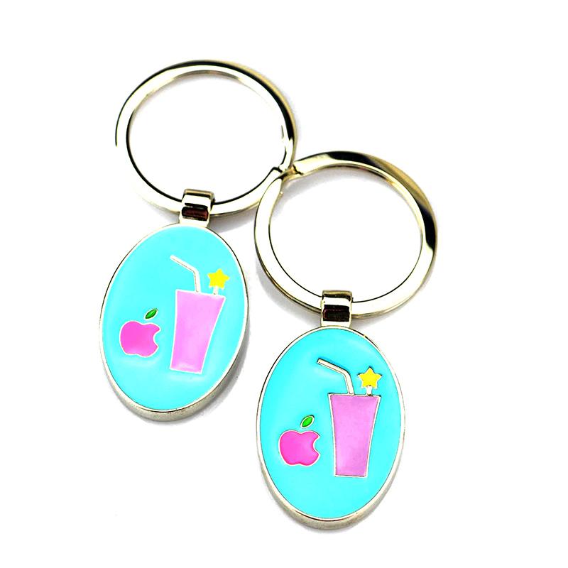 Factory Key Chains Supplier Enamel Metal Keychains Wholesale