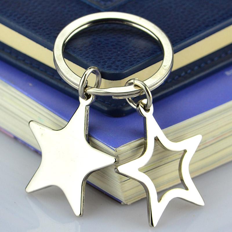 Free Sample Factory Wholesale Keychains Cusotm Steel Keyring