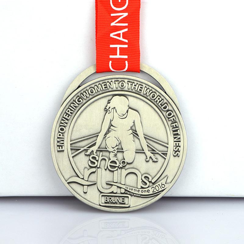 Award Medal Manufacturer Custom Double Side Sports Running Medal