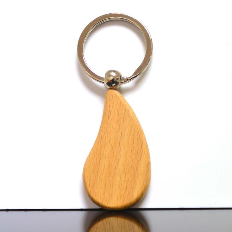Wholesale Keychains Maker Promotional Cusotm Key Chain Wood