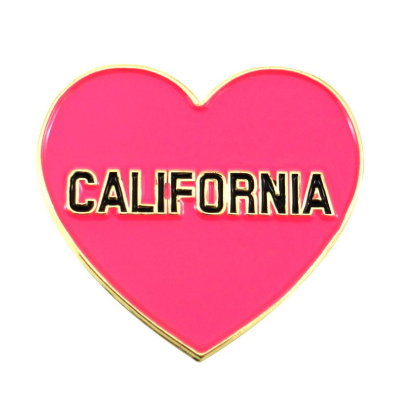 Wholesale Bulk Heart Enamel Metal Custom Lapel Pins No Minimum