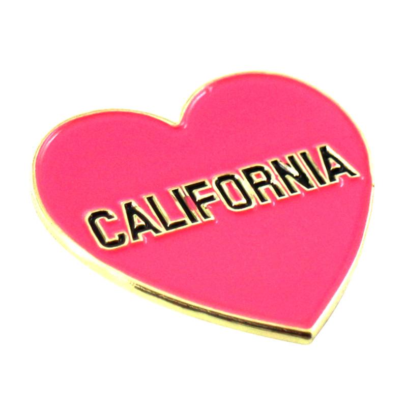 Wholesale Bulk Heart Enamel Metal Custom Lapel Pins No Minimum