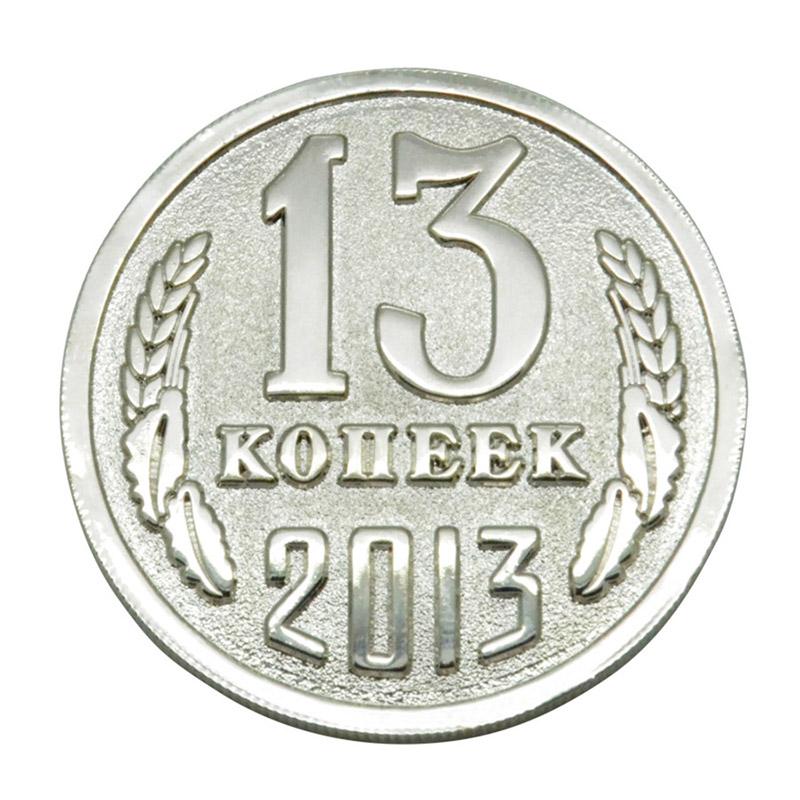 Free Design Custom Logo Souvenir Metal Plated Silver Coin
