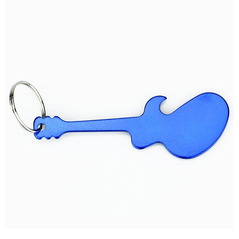 Keychain Maker Custom Aluminum Guitar Bottle Opener Key Ring