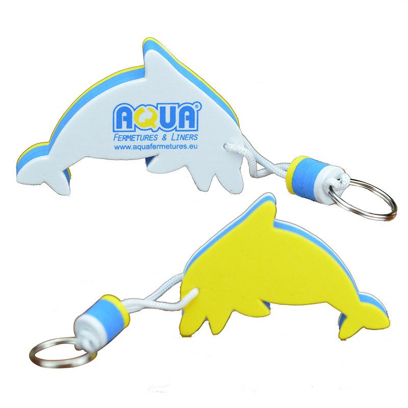 Factory Bulk Cheap Printed Cusotm Logo Eva Floating Key Ring