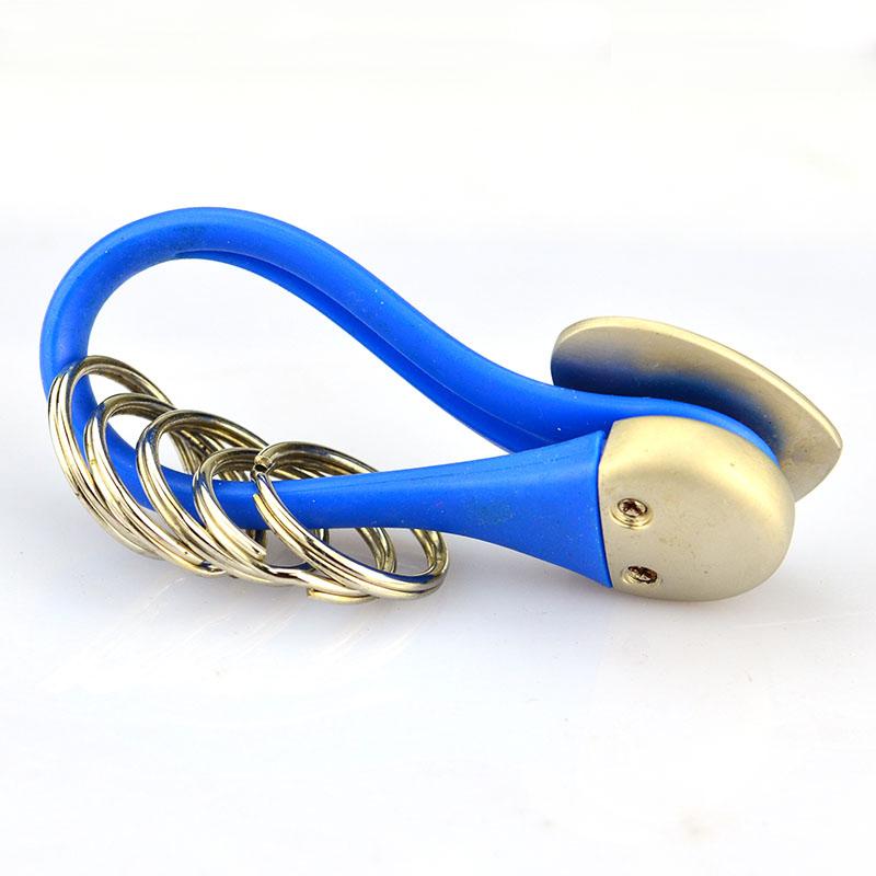 Key Chain Maker Pu Leather Keychain Heart Shaped Key Ring