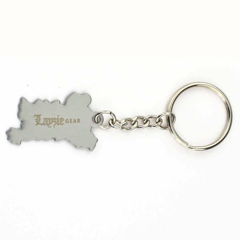Personalised Custom Bulk Metal Alphabet Keychain Dubai Key Ring
