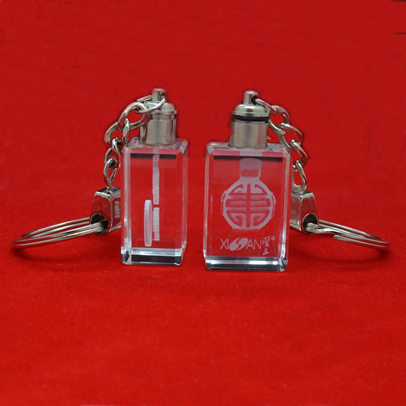 Keychain Maker Wholesale Custom Car Logo Key Ring Crystal