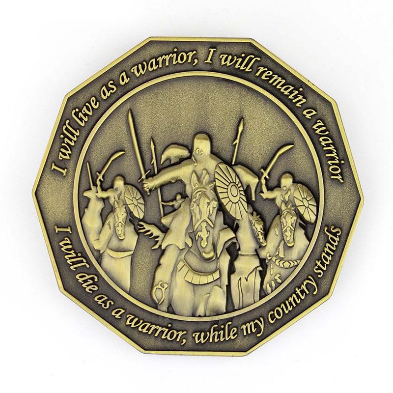 Custom Souvenir Antique Coin Metal Old British Indian Coin