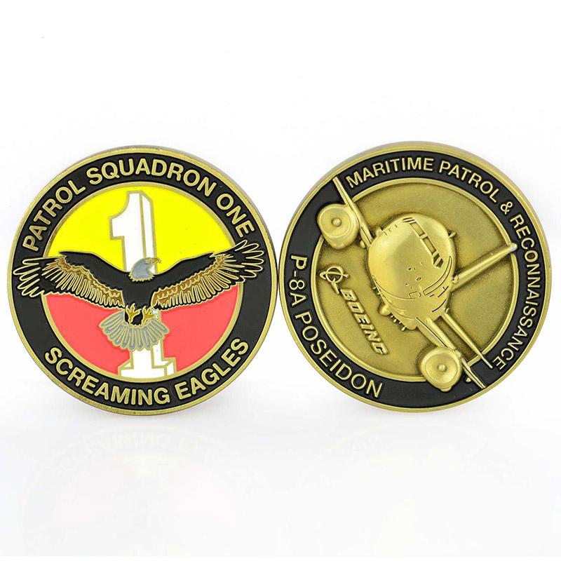 No Minimum Custom Made Your Own Double Side Metal Masonic Coin