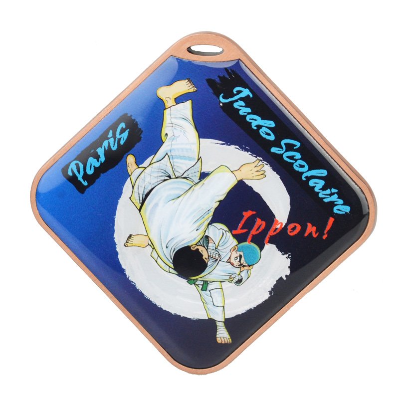 Bulk Printed Medal Kid Custom Logo Sports Metal Judo Medal