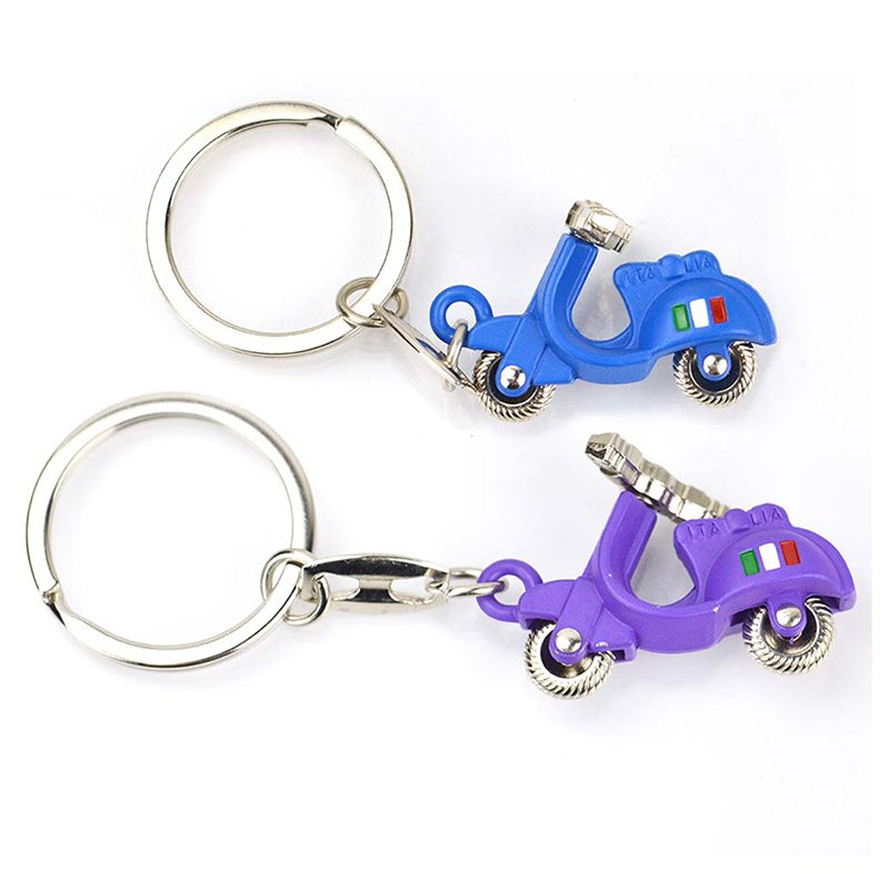 No Minimum Custom Key Rings Metal Motor Keychain Car Logo Keyring