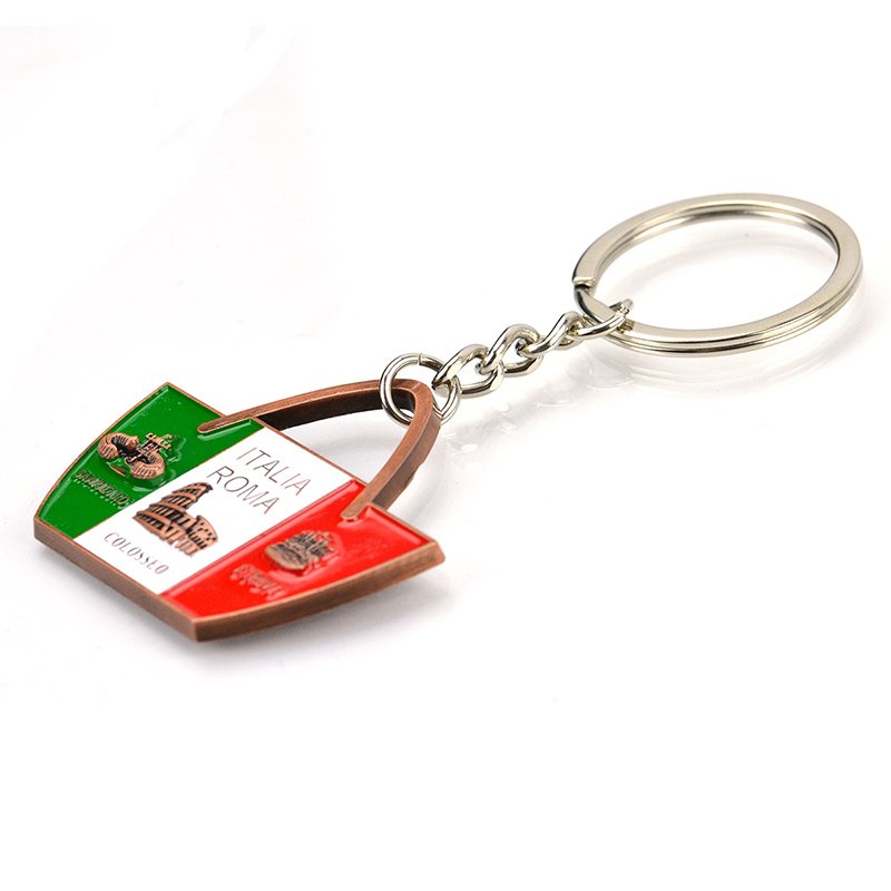 Wholesale Keychain Custom Bulk Cheap Key Chain Keyring Metal