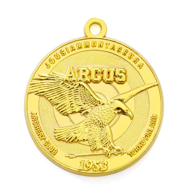 Artigifts Factory Custom Eagle Ribbon Medal Metal 5K Medal Metal