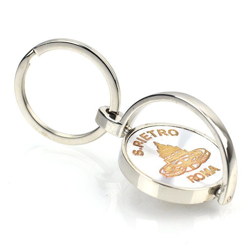 Custom Stainless Steel Engravable Keychain Wholesale Keyring