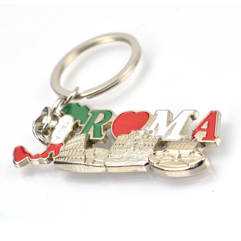 Custom Malaysia Metal Keychain Personalised Souvenir Key Chain