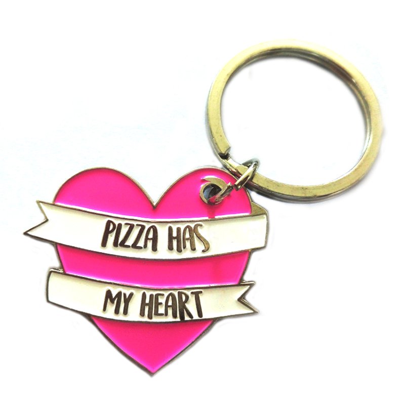Heart Keychain Metal Key Ring Factory Supplier Bulk Key Chain