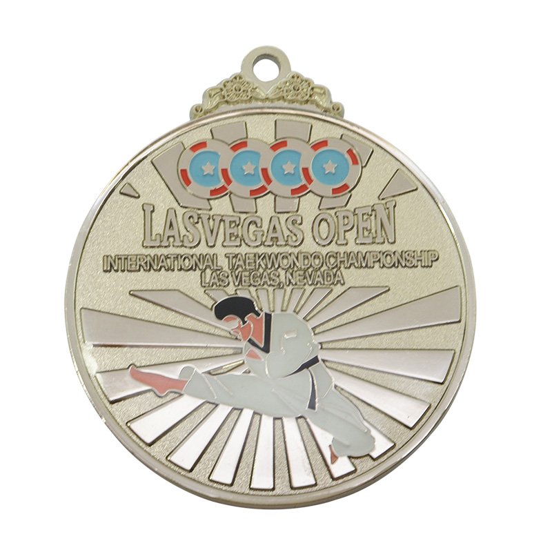 Custom Metal Medal Judo Sports Gold Silver Copper Plated Medal