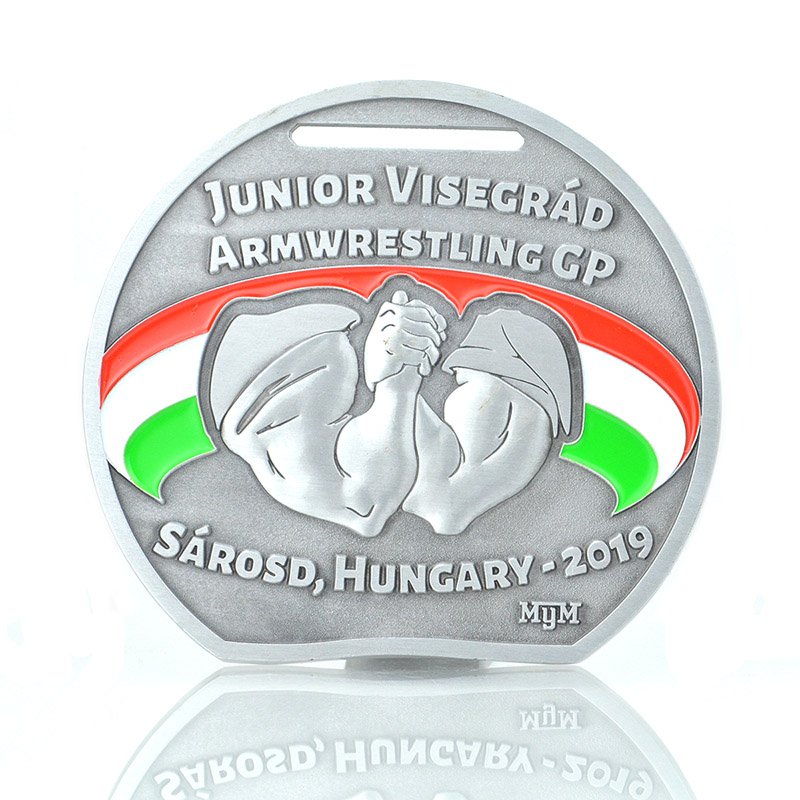 2D Cheap Medal Factory Supplier Custom Metal Sports Medals