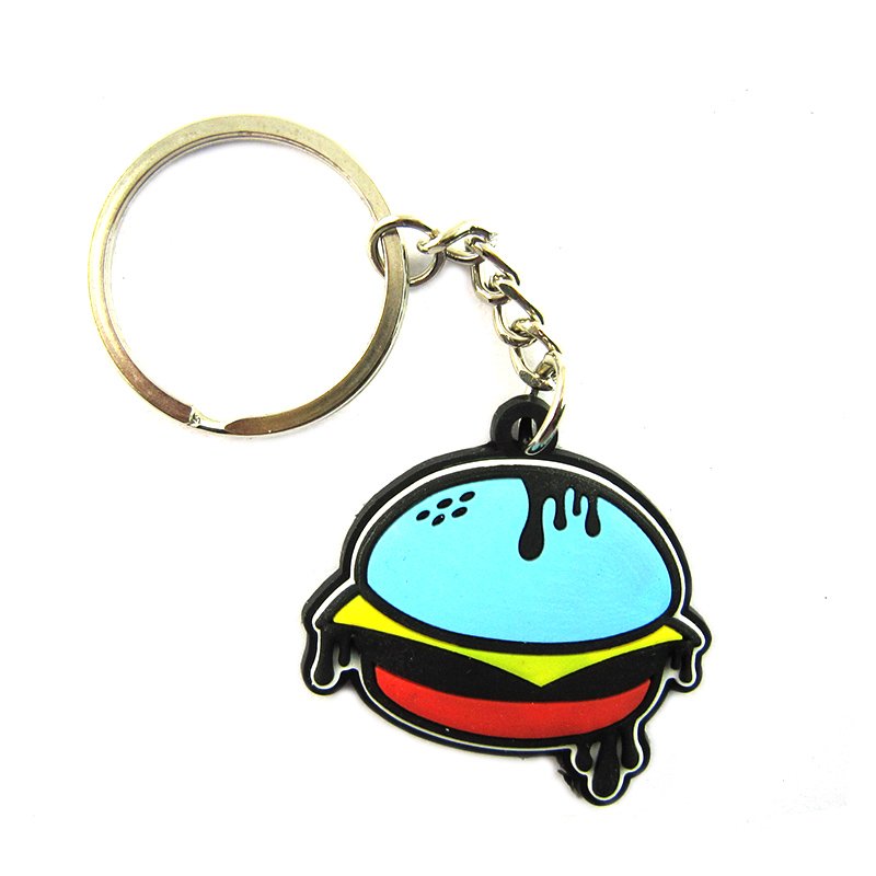 Custom Pvc Keychain 3D Keyring Rubber Key Chain Holder