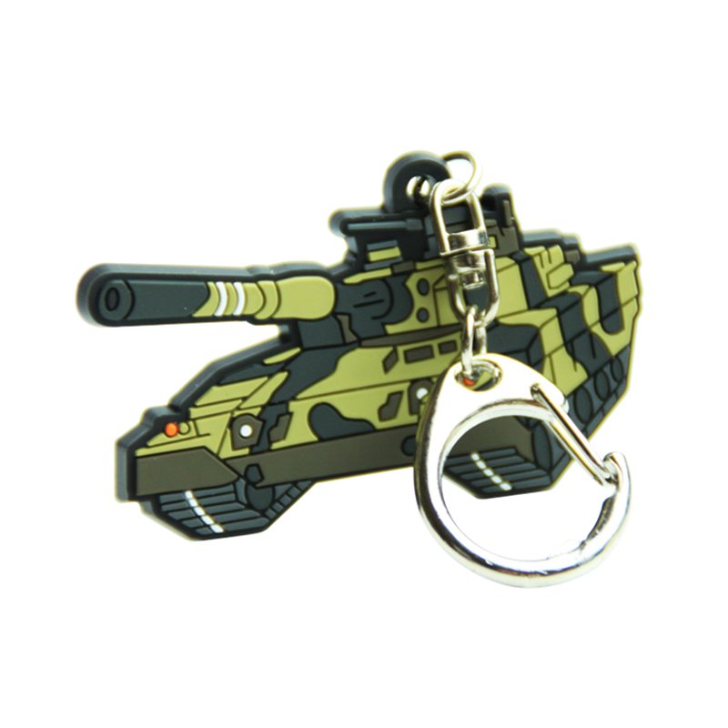 Artigifts Keychain Pvc 3D Rubber Key Chain Custom Key Ring