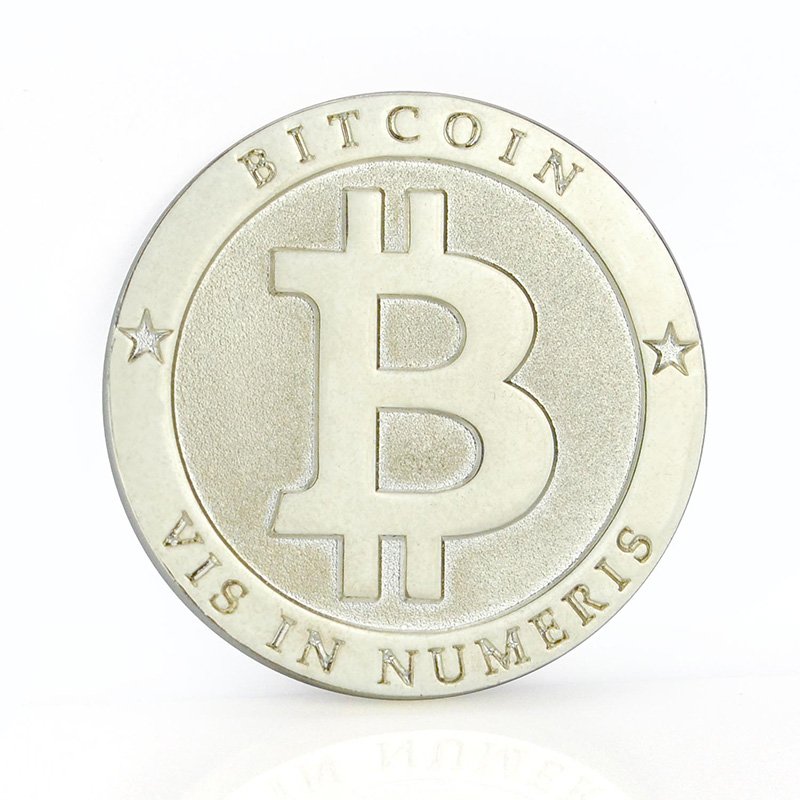 Metal Plated Gold Bit Coin Custom Bulk Cheap Bitcoin Coin