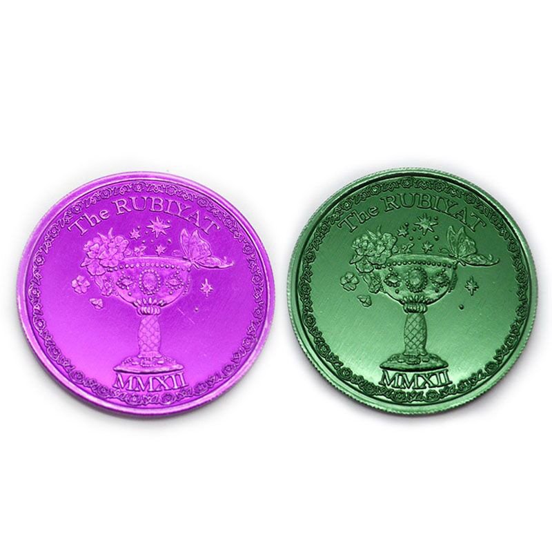 Wholesale Cheap Aluminum Coin Custom Metal Souvenir Coins