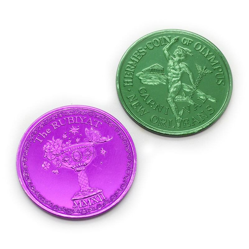 Wholesale Cheap Aluminum Coin Custom Metal Souvenir Coins