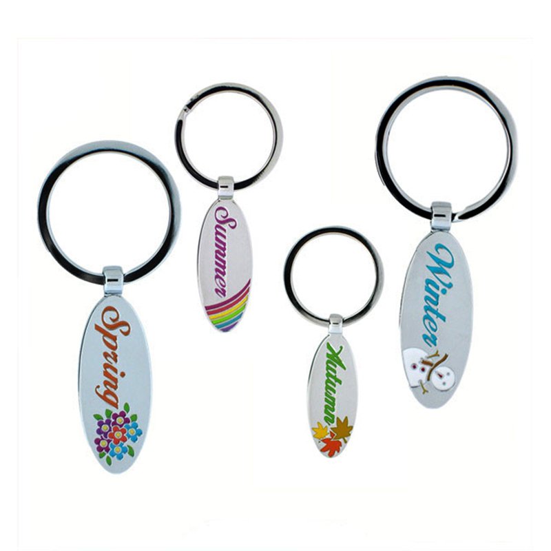 Custom Personalized Metal Keychains Cheap Fashion Key Chain