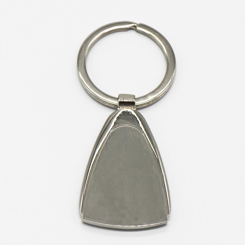 Custom Zinc Alloy Blank Keychains Bulk Metal Key Chain Rings