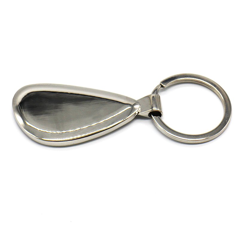 Custom Zinc Alloy Blank Keychains Bulk Metal Key Chain Rings