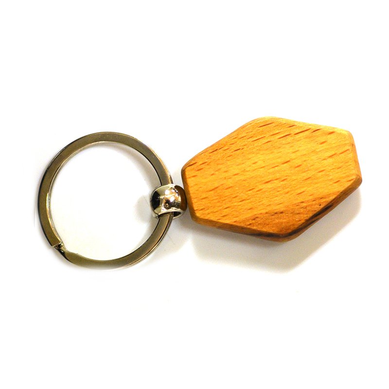 Custom Laser Wood Key Chain Blank Keychains For Engraving