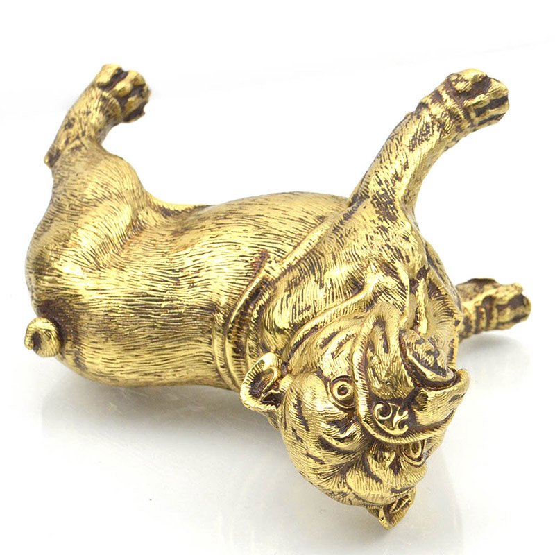 Oem Custom 3D Bronze Animal Figurines Metal Brass Figurine