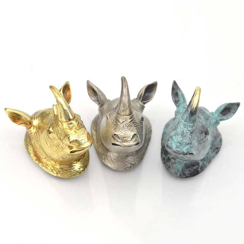 Custom Metal 3D Opener Home Wall Decoration Animal Figurines