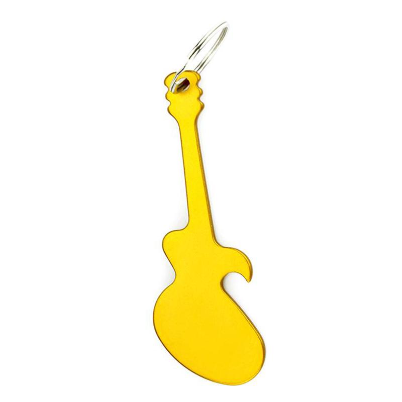 Custom Guitar Key Holder Aluminium Bottle Opener Keychains