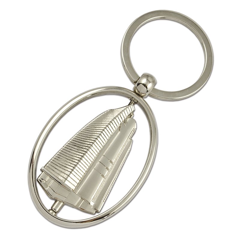 Metal Key Holder Logo Keychain Custom Fashion Key Chains