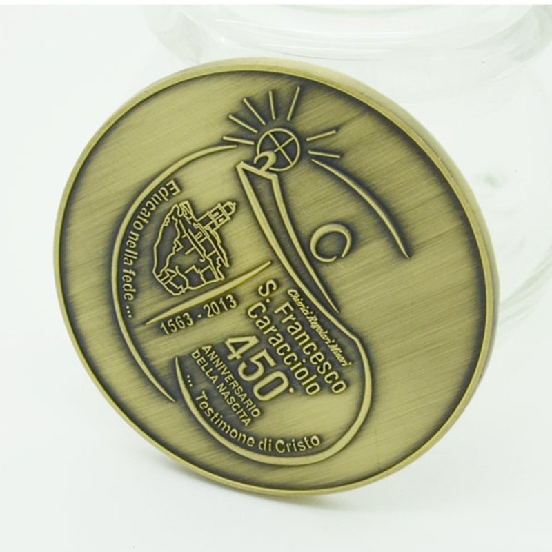 Wholesale Coin Euro Custom Metal Coins Souvenir For Sale