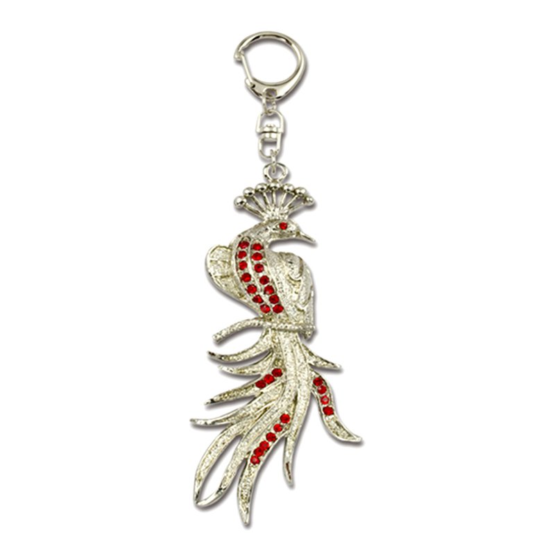 Animal Key Holder Custom Fashion Keychain Peacock Key Chain